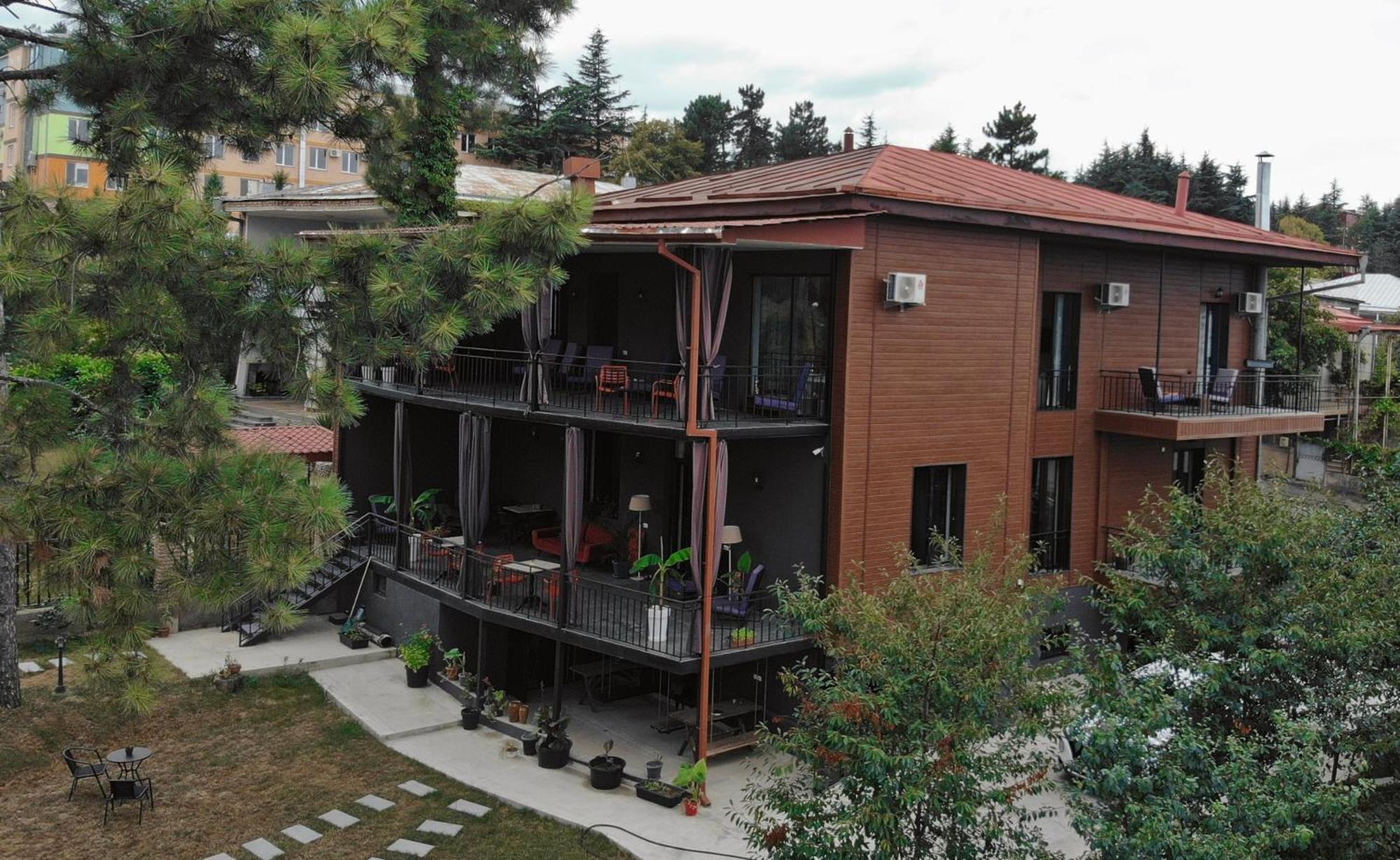 Hotel Უცხო-Utskho Telavi Buitenkant foto
